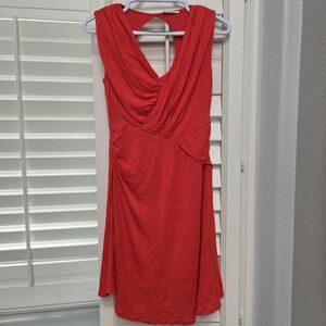 Esley Asymmetrical Red Dress Womens S Party Sexy Fun